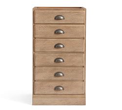Open Box: Printer's 16" 3-Drawer File Cabinet without Top - Seadrift