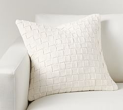 Basketweave Pillow Cover