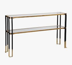 Keller Glass Console Table (54")