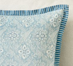 Edina Contrast Flange Pillow Cover