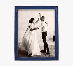 Navy Enamel Frame