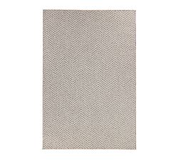 Open Box: Woven Chevron Outdoor Rug, 7' x 10' - Gray