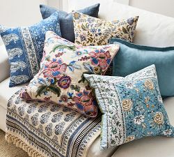 Bette Printed Reversibile Pillow Cover