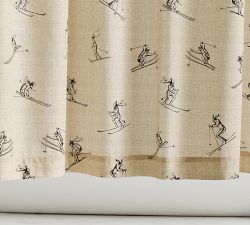 Ski Run Shower Curtain