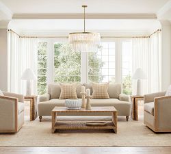 Kiara Tiered Glass Round Chandelier (24"-30")