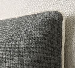 Everyday Linen Reversible Piped Pillow Cover