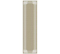 Open Box: Emilia Hand-Tufted Wool Rug, 2.5' x 12' - Khaki