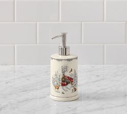 Vintage Christmas Bath Accessories