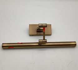 Open Box: Henry Metal Picture Light, Small (16") - Patina Brass