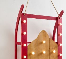 Lit Marquee Sled