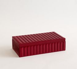 Finley Leather Jewelry Box
