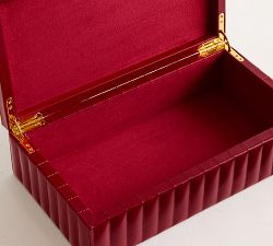 Finley Leather Jewelry Box