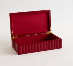 Finley Leather Jewelry Box