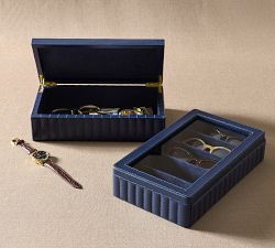 Finley Leather Jewelry Box