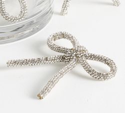 Glitter Bow Vase Filler