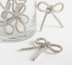 Glitter Bow Vase Filler