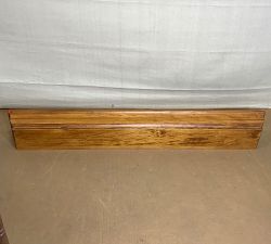 Open Box: Heritage Mantel (60") - Aged Oak