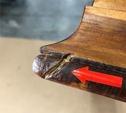 Open Box: Heritage Mantel (60") - Aged Oak