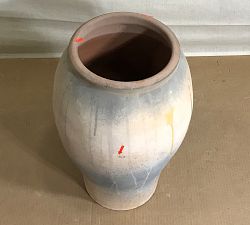 Open Box: Tuscany Terra Cotta Vase (20.25"H) - Black