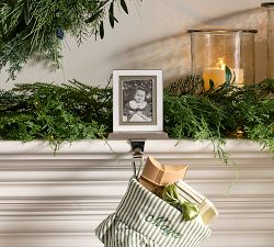 Enamel Frame Stocking Holder