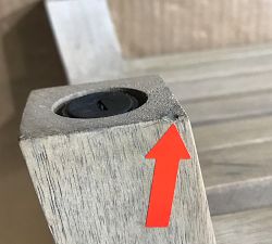 Open Box: Boucle Entry Bench - Oatmeal