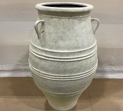 Open Box: Sienna Outdoor Planter, Olive Jar (24"D x 36"H) - Ivory