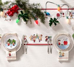 Charlie Brown™ Christmas Organic Cotton Table Runner