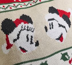 Disney Mickey Mouse and Friends Fair Isle Pillow Cover