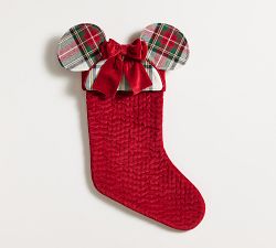 Disney Mickey Mouse and Friends Velvet Stocking