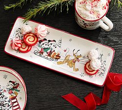 Disney Mickey Mouse and Friends Stoneware Cookie Platter