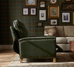 Tyler Square Arm Leather Recliner