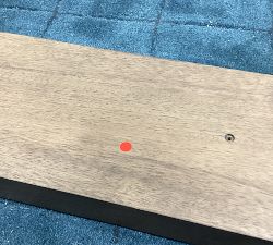Open Box: Brighton Floating Wood Shelf (8"D x 48"W) - Gray Wash