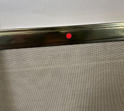 Open Box: Douglas Fireplace Brass Screen (38"W x 30"H) - Brass