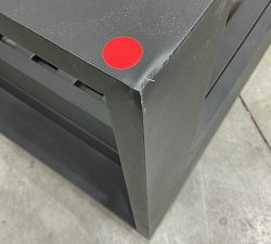 Open Box: Malibu Metal Swivel Outdoor Lounge Chair Frame - Black