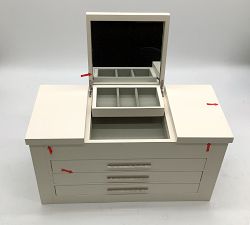 Open Box: Stella Jewelry Box, Ultimate - Dutch White