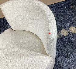 Open Box: Balboa Upholstered Dining Chair - Performance Boucle Oatmeal