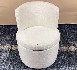 Open Box: Balboa Upholstered Dining Chair - Performance Boucle Oatmeal