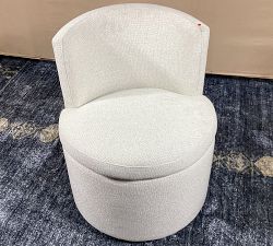 Open Box: Balboa Upholstered Dining Chair - Performance Boucle Oatmeal