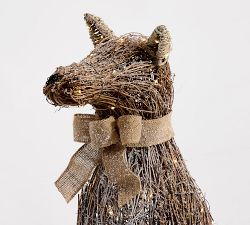 Lit Rattan Fox