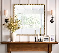 Antique Rope Mirror
