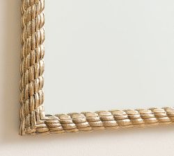Antique Rope Mirror