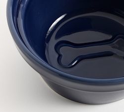 Cambria Handcrafted Pet Bowl &amp; Stand