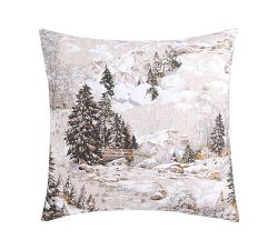 Rustic Lodge Flannel Sham