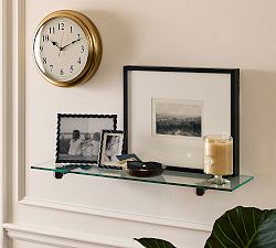 Everson Floating Glass Shelf (36")