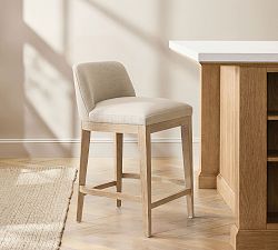 Layton Upholstered Low Back Bar &amp; Counter Stools