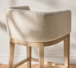 Baldwin Upholstered Low Back Bar &amp; Counter Stools