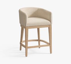 Baldwin Upholstered Low Back Bar &amp; Counter Stools