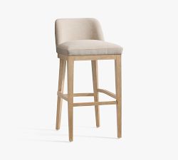 Layton Upholstered Low Back Bar &amp; Counter Stools