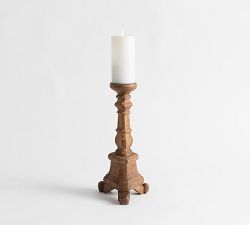 Wooden Candle Holder
