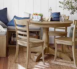 Owen Round Pedestal Extendable Dining Table (45"-62")